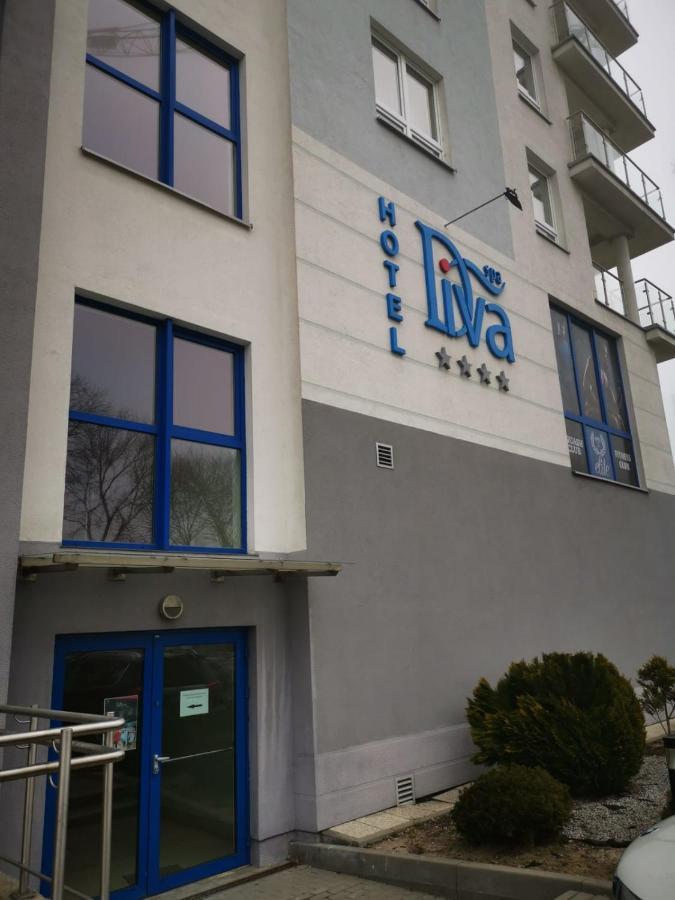 Apartament Prywatny Salon Z Aneksem Kuchennym I Sypialnia W Hotelu Diva Kołobrzeg Exterior foto